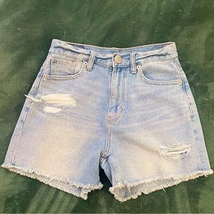 American Eagle High Waisted Mom Shorts